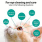 Soluzione detergente delicata per gli occhi di cani e gatti