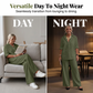 Set due pezzi da donna in cotone e lino