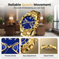 🔥Offerta limitata: orologio da uomo classico al quarzo con cassa in metallo
