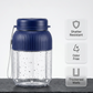 Frullatore-spremiagrumi portatile da 1300 ml con doppio coperchio e cannuccia