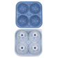 🔥 Stampo in silicone per cubetti di ghiaccio a forma di pallone da calcio – cubetti perfetti per i drink estivi 🧊⚽✨