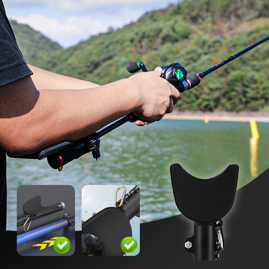 Poggiamano antiscivolo per canna da pesca