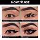 Confezione da 12 matite eyeliner retrattili impermeabili