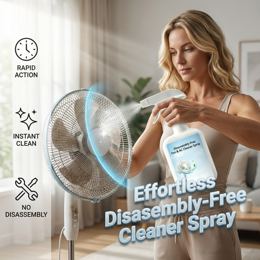 Spray detergente per ventilatori e condizionatori senza smontaggio