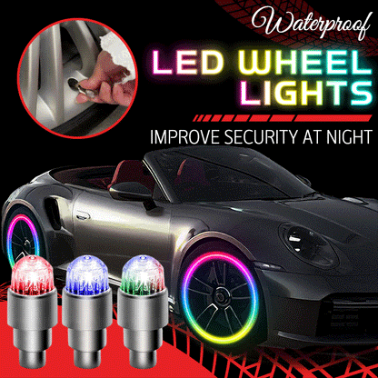 Luci a LED impermeabili per ruote