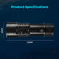 P70 Rechargeable LED Magnetic Diving Flashlight