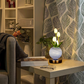 Elegante lampada da notte a forma di mazzo di tulipani