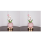 Elegante lampada da notte a forma di mazzo di tulipani