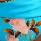 🌺👙 Bikini a vita alta con stampa floreale – Effetto valorizzante e snellente, stile vacanziero delicato✨✅