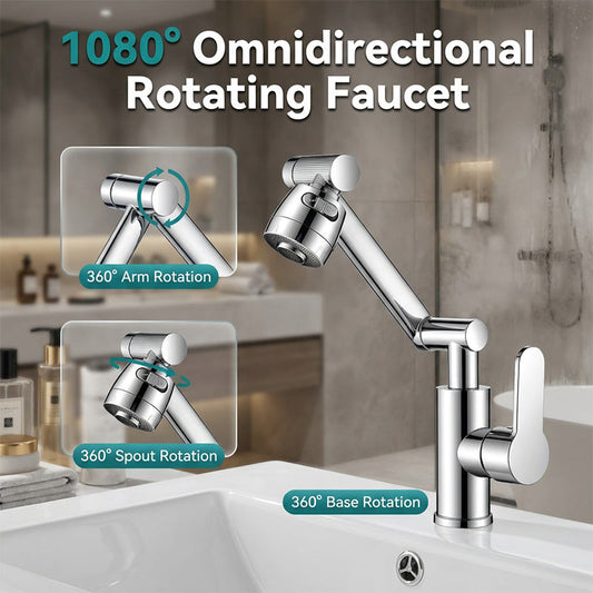 ⏳🔥 SCONTO DEL 50% – SOLO PER POCO TEMPO! 🚰 Testa del rubinetto flessibile con rotazione a 360° ✨ Moderna, pratica e facile da usare 💧