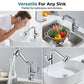⏳🔥 SCONTO DEL 50% – SOLO PER POCO TEMPO! 🚰 Testa del rubinetto flessibile con rotazione a 360° ✨ Moderna, pratica e facile da usare 💧