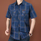 👔 SCONTO DEL 50% A TEMPO LIMITATO! 🍂 Camicia casual da uomo a maniche corte con motivo a quadri – Motivo classico, vestibilità comoda, comfort traspirante ✨