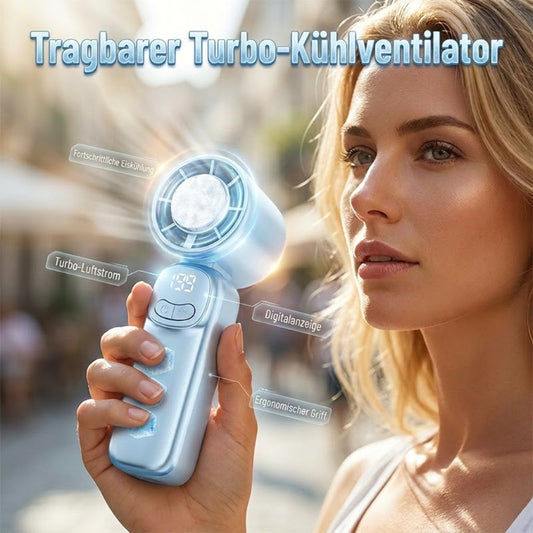 Mini ventilatore portatile con batteria a lunga durata