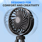 Mini ventilatore portatile multifunzione Octopus