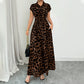 👗 SCONTO DEL 50% 🐆 Elegante abito da donna con risvolti e stampa leopardata – Taglio fluido e collo lavorato – Perfetto per un look chic o casual – Leggero e comodo da indossare ✨