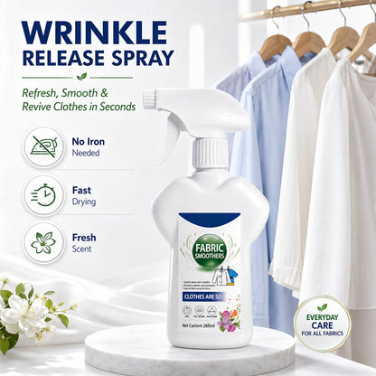 Spray istantaneo per tessuti antirughe