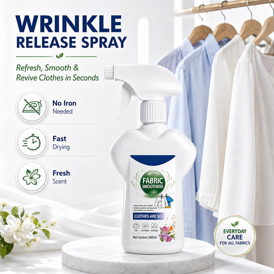 Spray istantaneo per tessuti antirughe