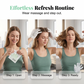 Portable Waterless Hair Cleansing Gloves for Travel