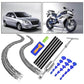 Kit di attrezzi per la riparazione delle ammaccature sulle auto con estrattore a T