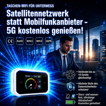 🥳SVENDITA FOLLE 2026🥳💞OLTRE 50.000 ESEMPLARI VENDUTI!👵❤️  Pocket Wi-Fi compatibile con tutte le reti