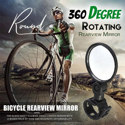 ⏳Offerta speciale a tempo limitato⏰Specchietto retrovisore ruotabile a 360° – Visibilità chiara verso il retro, non dovrai più torcere il collo. Adatto a biciclette, e-bike e moto. Fissaggio in silicone senza attrezzi! 🛡️✨