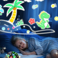 Lampada da notte 2 in 1 con proiettore Galaxy e pellicole di proiezione