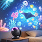 🌊 Proiettore notturno con cielo stellato oceanico e musica per cameretta dei bambini – magia e relax prima della nanna! ⭐🎵✨🌙