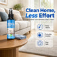 🛋️✨Spray detergente per tessuti senza risciacquo – Basta spruzzare e pulire: niente acqua, niente risciacquo. Perfetto per divani, tappeti e tappezzeria: freschezza in pochi minuti! 🧼💨