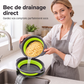 🔥 OFFERTA LIMITATA: -50%! 🥗 Colino pieghevole multifunzione – Scolapasta con base di scarico, compatto e pratico per la cucina ✨
