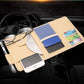 🚗📂 Organizzatore Multifunzione per Visiera Auto – Porta Documenti, Occhiali e Penne in un Solo Accessorio! 🕶️✏️