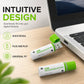 Batterie AA ricaricabili tramite USB portatili