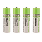 Batterie AA ricaricabili tramite USB portatili