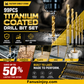 🏭✨ Outlet di fabbrica – Set da 50 punte per trapano in titanio 🔩⚡🧰
